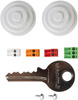 Set di operatori FAAC Cyclo C721 FDS 24V per cancelli scorrevoli fino a 800 kg