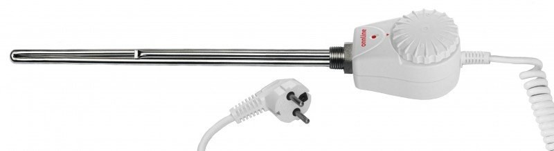 Electric heater 900W GRBT, 1/2" Onnline for ladder heaters.T-piece in the heater equipment