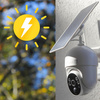 Orllo TZ1 PRO wireless 4G LTE PTZ IP camera with solar panel