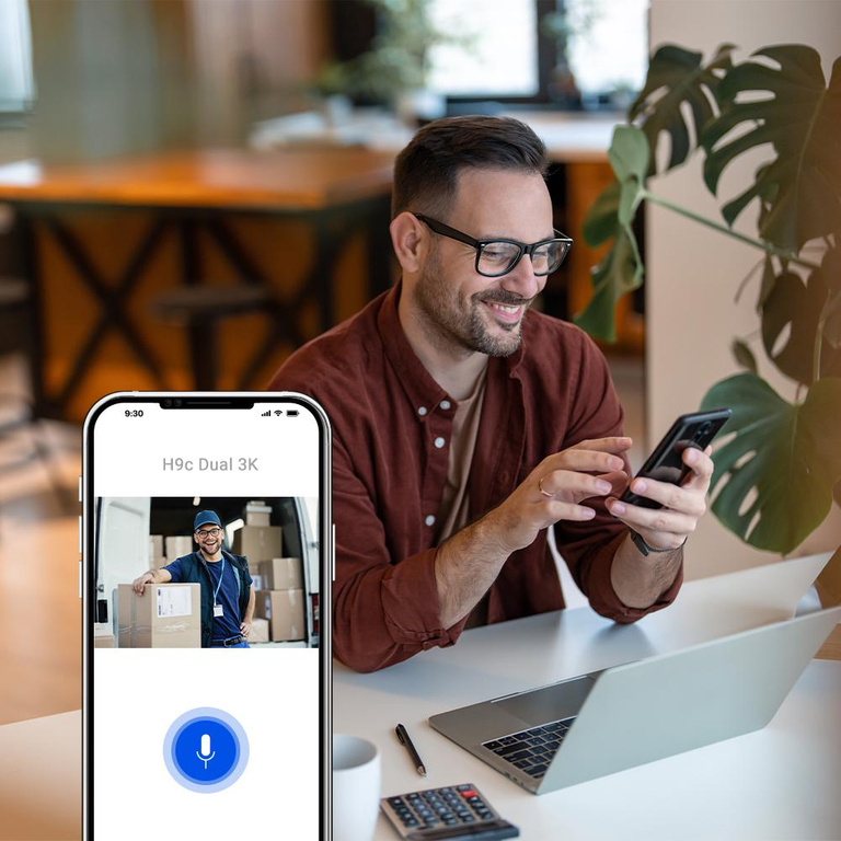 EZVIZ H9C IP-kamera med 5MP+5MP-upplösning