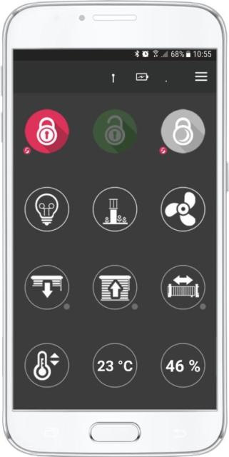 Ropam NeoGSM-IP64 SMA control panel