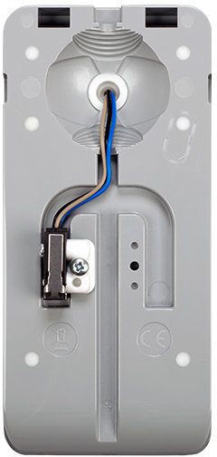 SATEL DETECTOR DE MOVIMIENTO EXTERIOR OPAL PLUS GY CON SENSOR CREPUSCULAR AJUSTE DE SENSIBILIDAD SIN MANETA GRIS