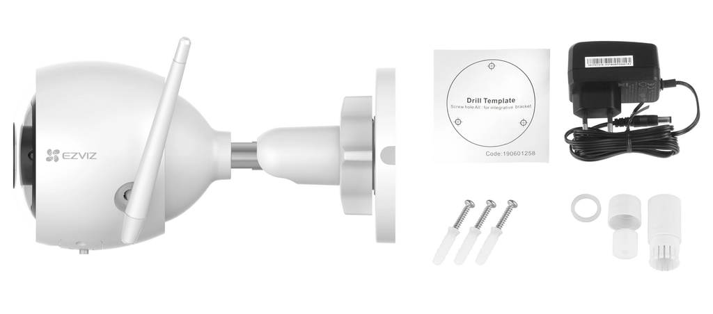 Ezviz H3 3K IP kamera 5MP felbontással