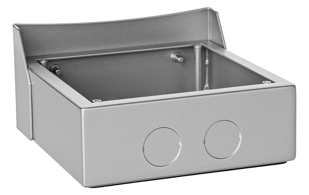 Caja de superficie con tejadillo para montar un módulo VTM75