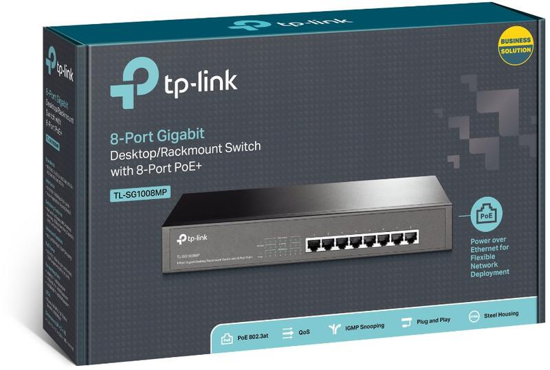 TP-LINK SWITCH TL-SG1008MP