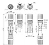 Connector Male + Female MC4 + 4-6mm2 PV-BN101B