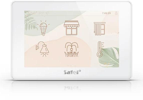 SATEL INT-TSH2R-W 7" Touchscreen-Tastatur weiß