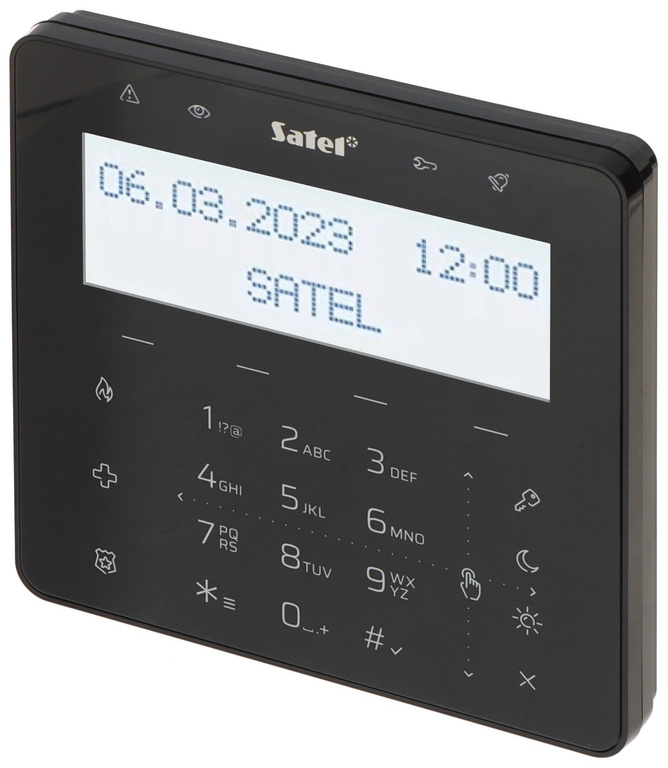Clavier pour systèmes d'alarme SATEL INT-KSG2R-B