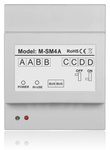 Monitorjel-elosztó modul M-SM4A több kijelzőhöz