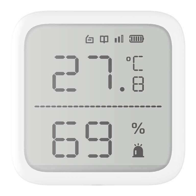 DS-PDTPH-E-WE - Trådlös temperatur- och fuktighetsdetektor