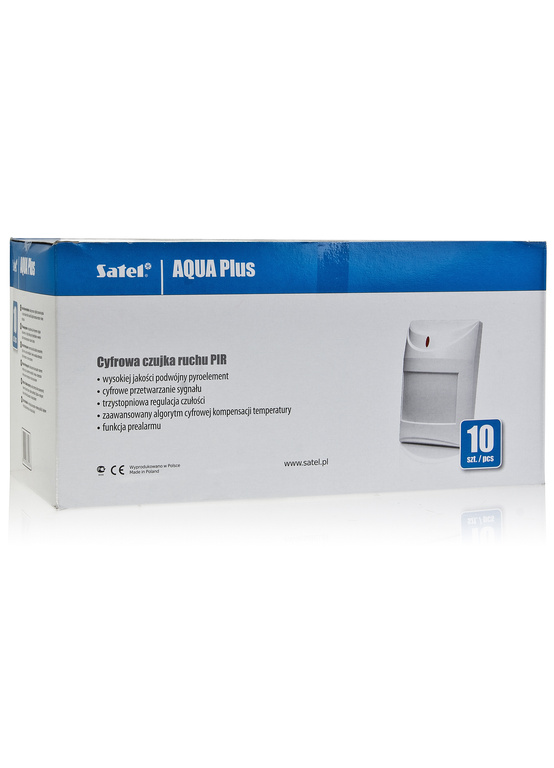 AQUA PLUS bewegingsmelder met geavanceerde detectietechnologie