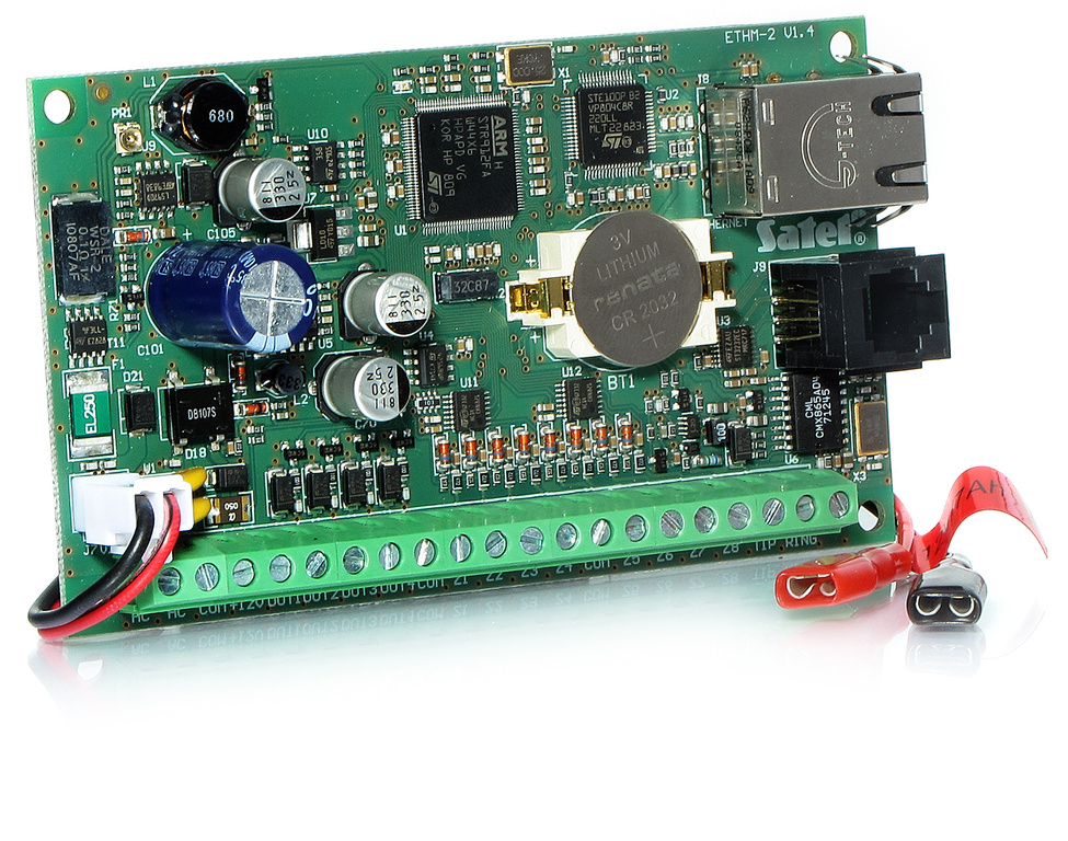 Modulo di comunicazione universale TCP/IP ETHM-2 per sistemi di allarme
