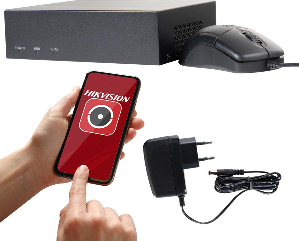 5-in-1 Hilook by Hikvision 4 canaux 2MP SSD-DVR-2MP DVR