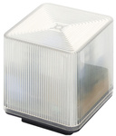 Lampe carrée LED Proxima avec antenne 433,92MHz intégrée pour portails 12-24V AC/DC ou 230V AC