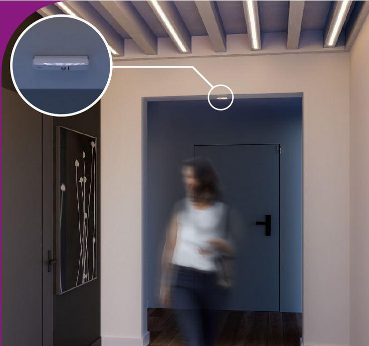 SATEL BE WAVE Wireless Curtain Detector Dark Grey DG ACD-220 DG ABAX2