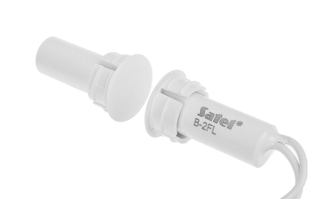 Magnetic perimeter detector SATEL B-2FL recessed hermetic NC diameter 12.7 mm range -10...+55°C