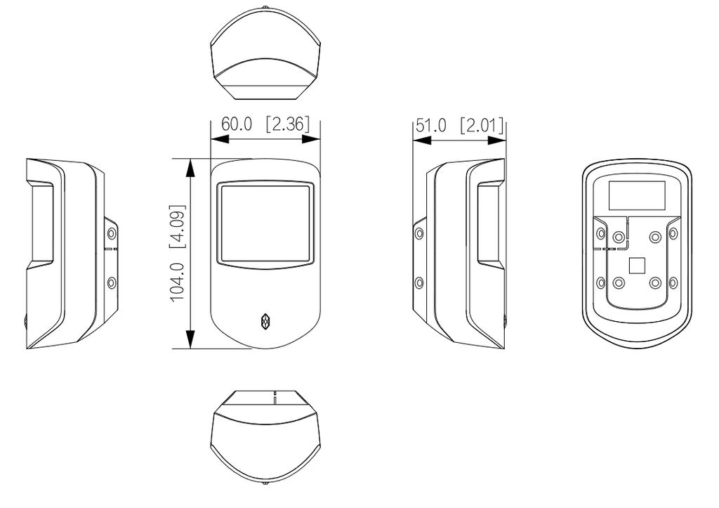 DAHUA Funk-PIR-Sensor ARD2231-W2(868)