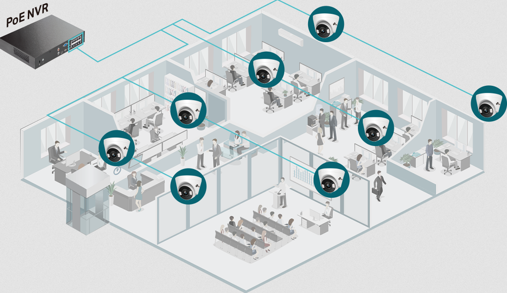 TP-LINK VIGI C440-W KAMERA (4mm, Wifi)