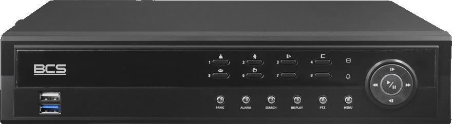 BCS Ultra IP DVR BCS-U-NVR0802-A-4K-8P(6TB)