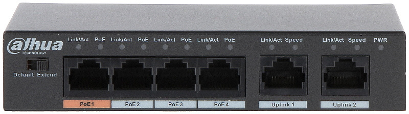 DAHUA IP-övervakningssats med 8 kameror IPC-HFW1439TL1-A-IL 4Mpx