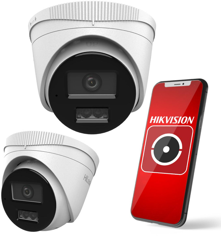 Hilook by Hikvision Caméra IP dôme 2MP IPCAM-T2-30DL 2.8 mm