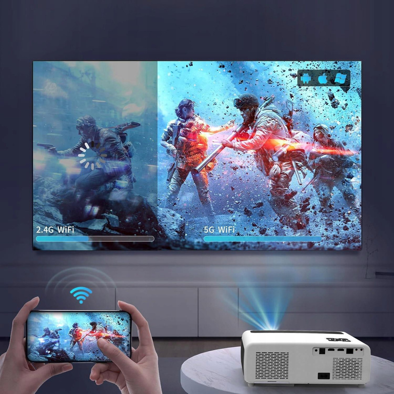 Projecteur Zenwire e660h Android 9.0 Full HD 24000lm