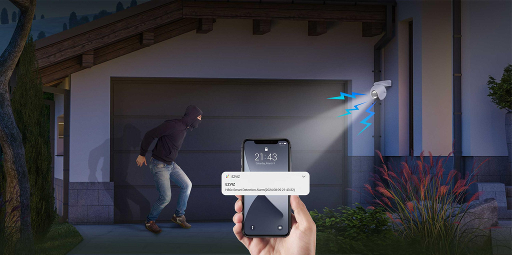 Ezviz H80x Dual 4K 8MP+2MP 4mm IP-camera