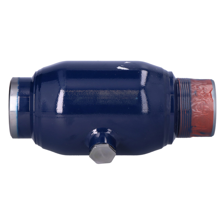 Vexve warmtap kogelkraan DN80 PN25 gelast met volle doorlaat