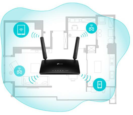 TP-LINK MR6500V 4G LTE ROUTER