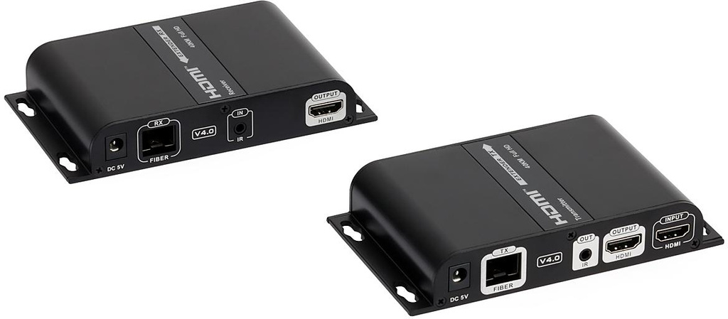 Convertisseur HDMI vers fibre optique avec télécommande Signal H3608