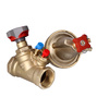 Set di valvole di bilanciamento STAD PN16 e regolatore di pressione differenziale STAP DN 40, campo 10-40 kPa