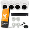 Kit de surveillance de 4 caméras PoE ORLLO ECO DOME