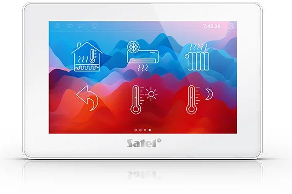 SATEL 7" touch screen keypad INT-TSH2R-W white