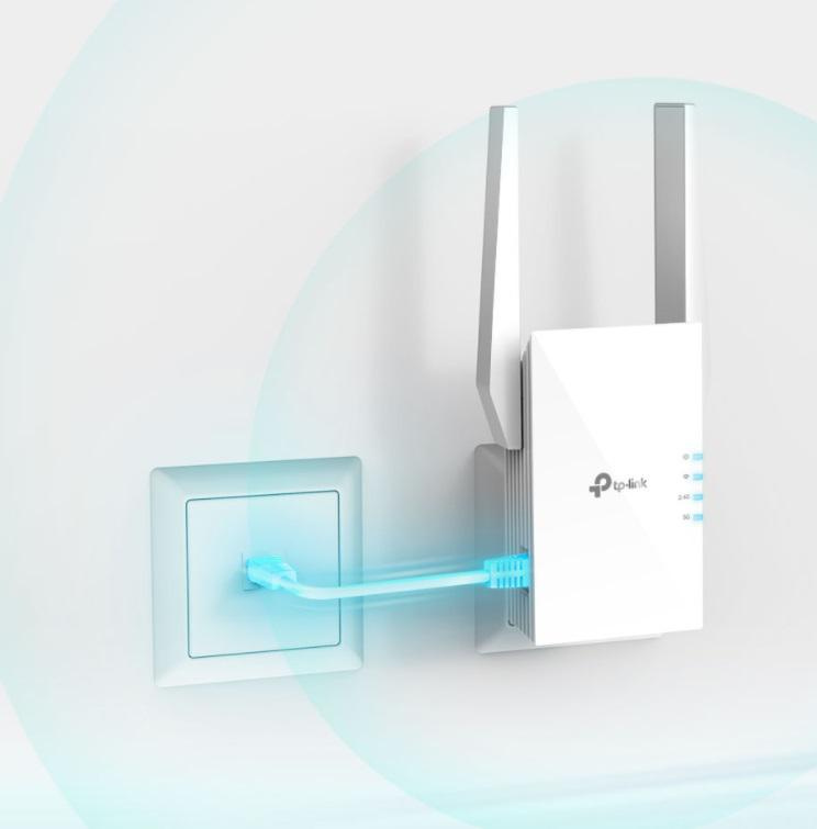 Repeater TP-Link RE605X - Wi-Fi-signaalversterker 6 Dual Band