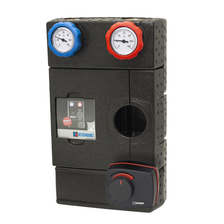 Gruppo pompa con valvola miscelatrice e attuatore ESBE GRF121 VRG432-25 ARA661