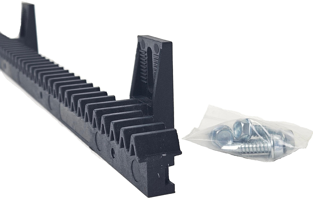 CAME M4x1000mm toothed bar - nylon (metal core/max 800kg)