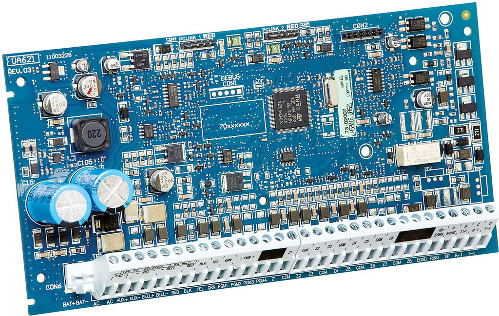 DSC vezérlőpanel HS2016 EU Board Csak kézikönyv nélkül HS2016PCBE