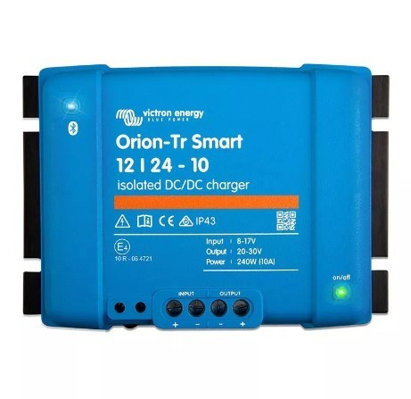 Chargeur isolé Victron Energy Orion-Tr Smart 12/24-10A (240W)