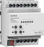 GIRA ställdon för värme 6x justerbart KNX ONE 213900