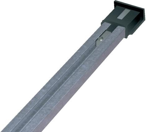 Carril BFT BIN 650-850 Cadena 2x1750mm para Botticelli