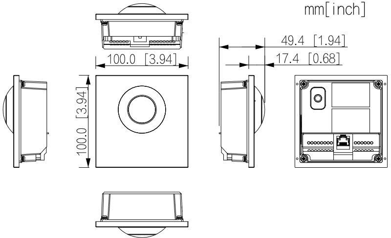 Moduł kamery Dahua VTO4202F-P-S3