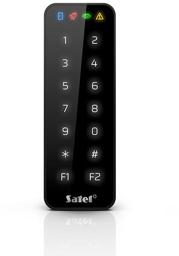 Teclado SATEL con lector de tarjetas de proximidad SO-MF5-B negro