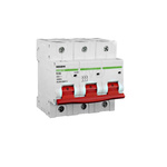 Overcurrent circuit breaker 20 kA, ch-ka B, 80 A, 3-pole.