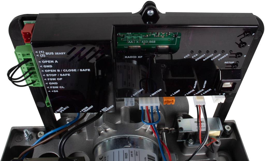 Cyclo C721 kit - FAAC 24V for 800kg sliding gates