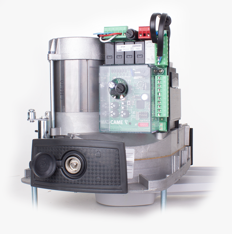 KOM SNEL PLONZE RUIMTE - 230V set voor draaipoorten tot 2,3 m en 300 kg