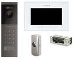 VIDOS VIDEOPHONE X S12D/M11W-X + TASTE+ ELEKTRISCHER TÜRÖFFNER