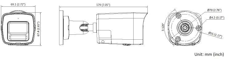 IP kamera Hikvision DS-2CD1043G2-LIUF/SL 4mm PL