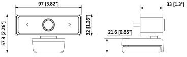 DAHUA CAMERA USB HAC-UZ3-A-0360B-Fr