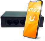 Switch Imou 5 portů SF105, kovové pouzdro, 100Mbps