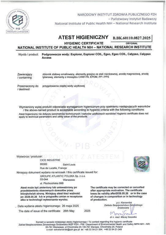 ATLANTIC EXPLORER 270L COIL WiFi R290 - Brauchwasser-Wärmepumpe mit Wärmetauscher, 270L Tank, Klasse A+